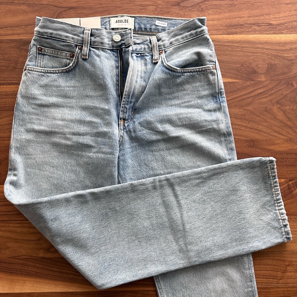 AGOLDE MIA MID RISE JEANS ARITZIA